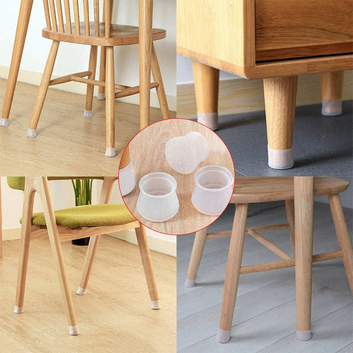Anti-slip Silent Silicon Furniture Leg Cover Set | Luvikno
