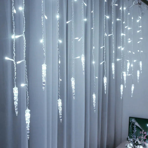 Snowlit - LED Lysgardin for Utendørs Luvikno
