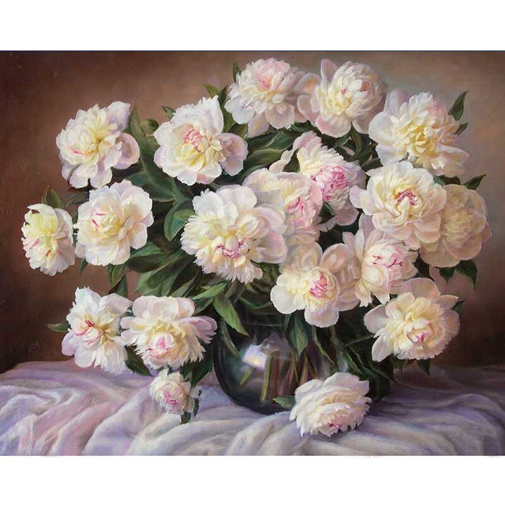 Luvikno | Blomsterportrett (Maler etter tall)