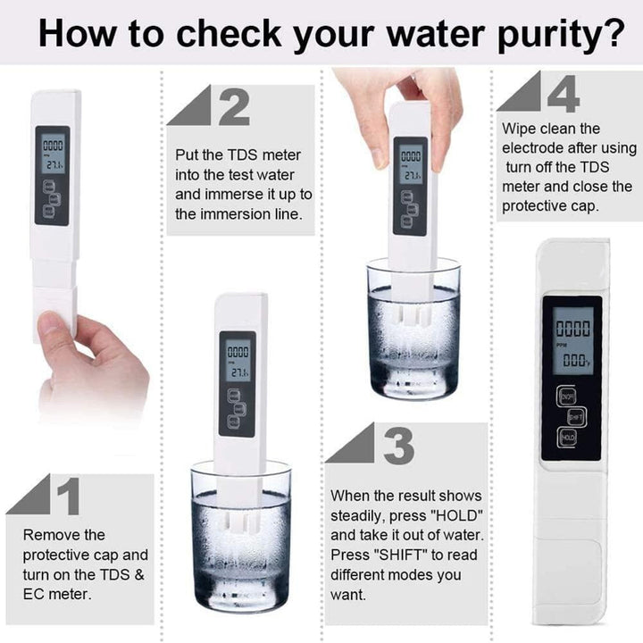 Digital PH Vann Kvalitet Tester | Luvikno