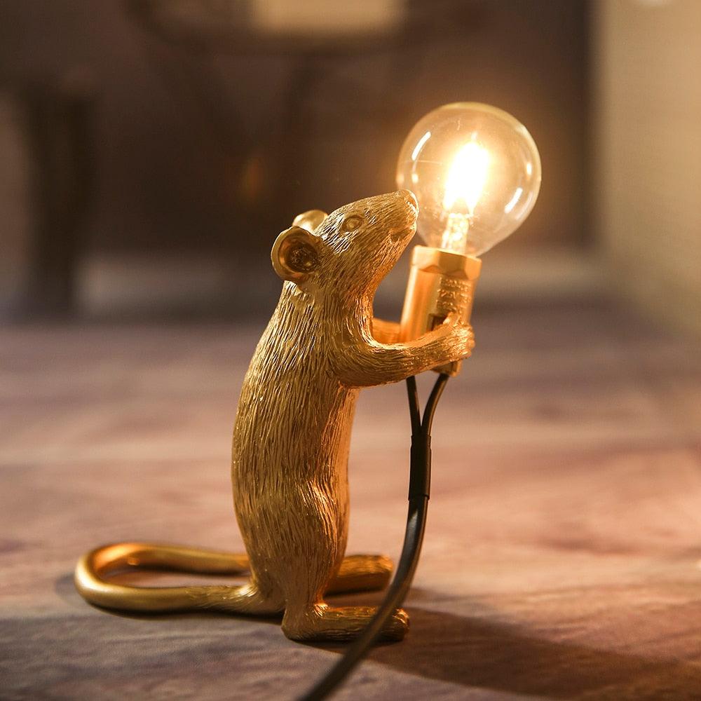 Luvikno | Mus bordlampe