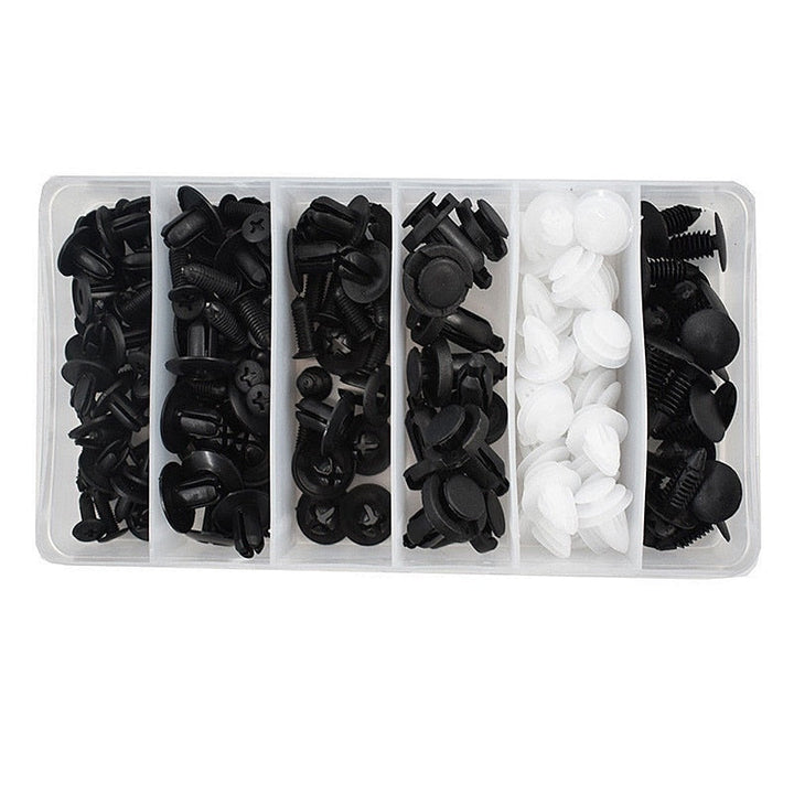 100stk Auto Festepinne Rive Bumper Bil Klips Sett | Luvikno