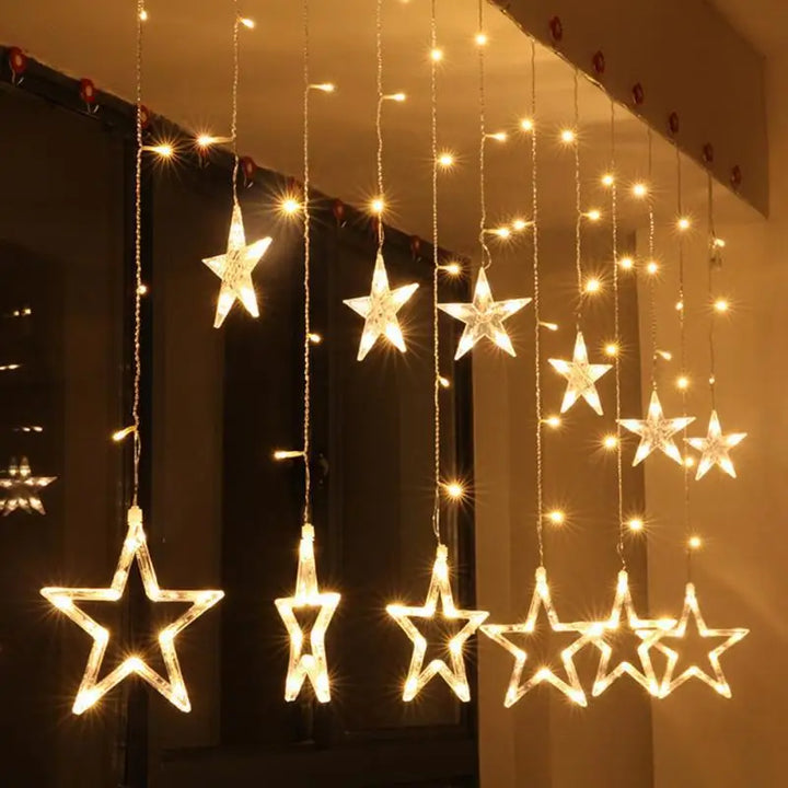 LED Star Garland - StarryGlow | Luvikno