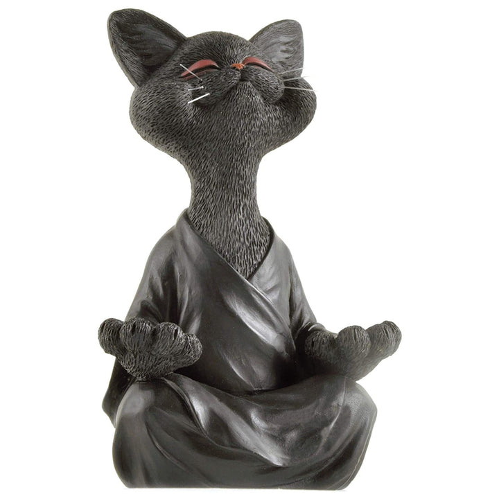 Whimsical Buddha Cat Figur Figur | Luvikno