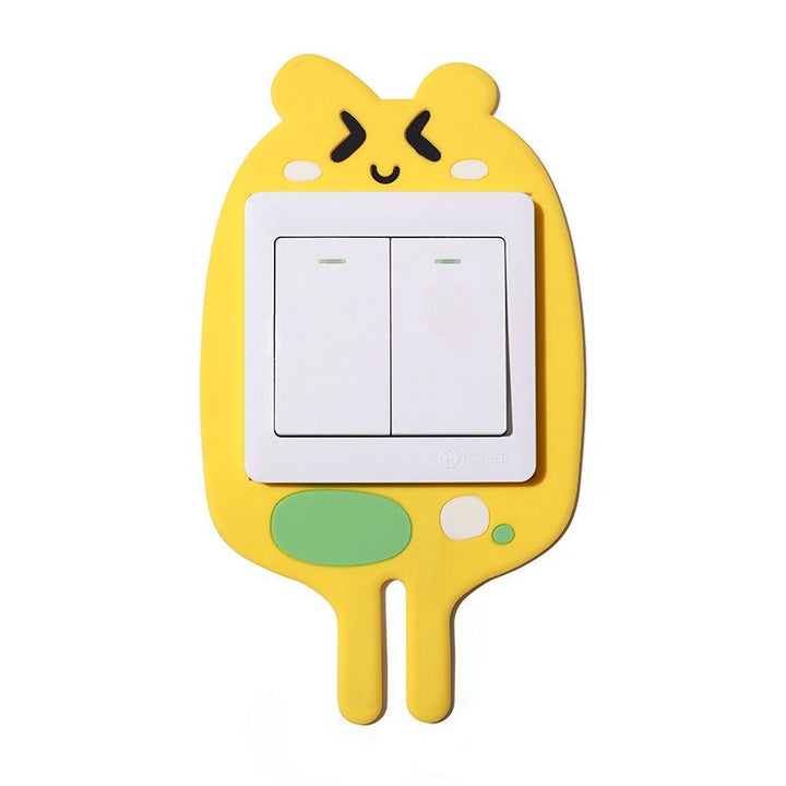 3D Luminous Cartoon Hook Outlet Sticker | Luvikno