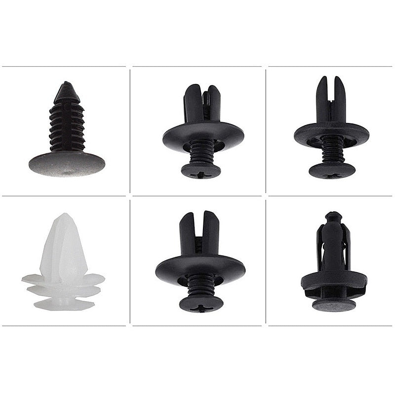 100stk Auto Festepinne Rive Bumper Bil Klips Sett | Luvikno