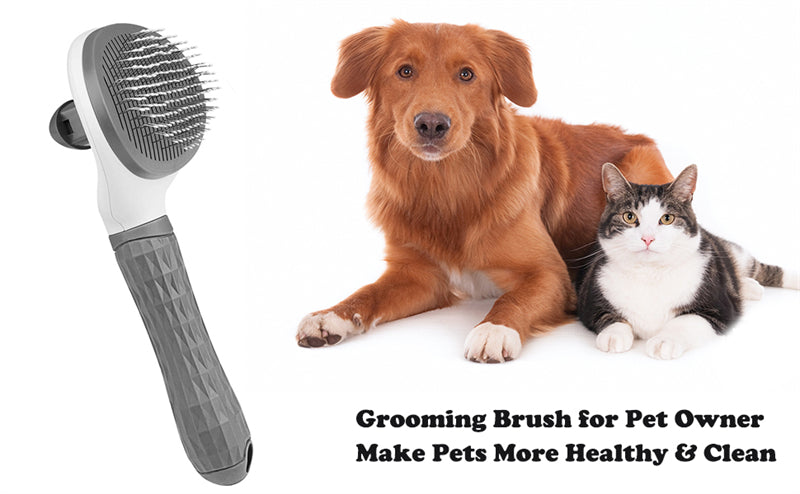 Pet Hair Grooming Brush | Luvikno