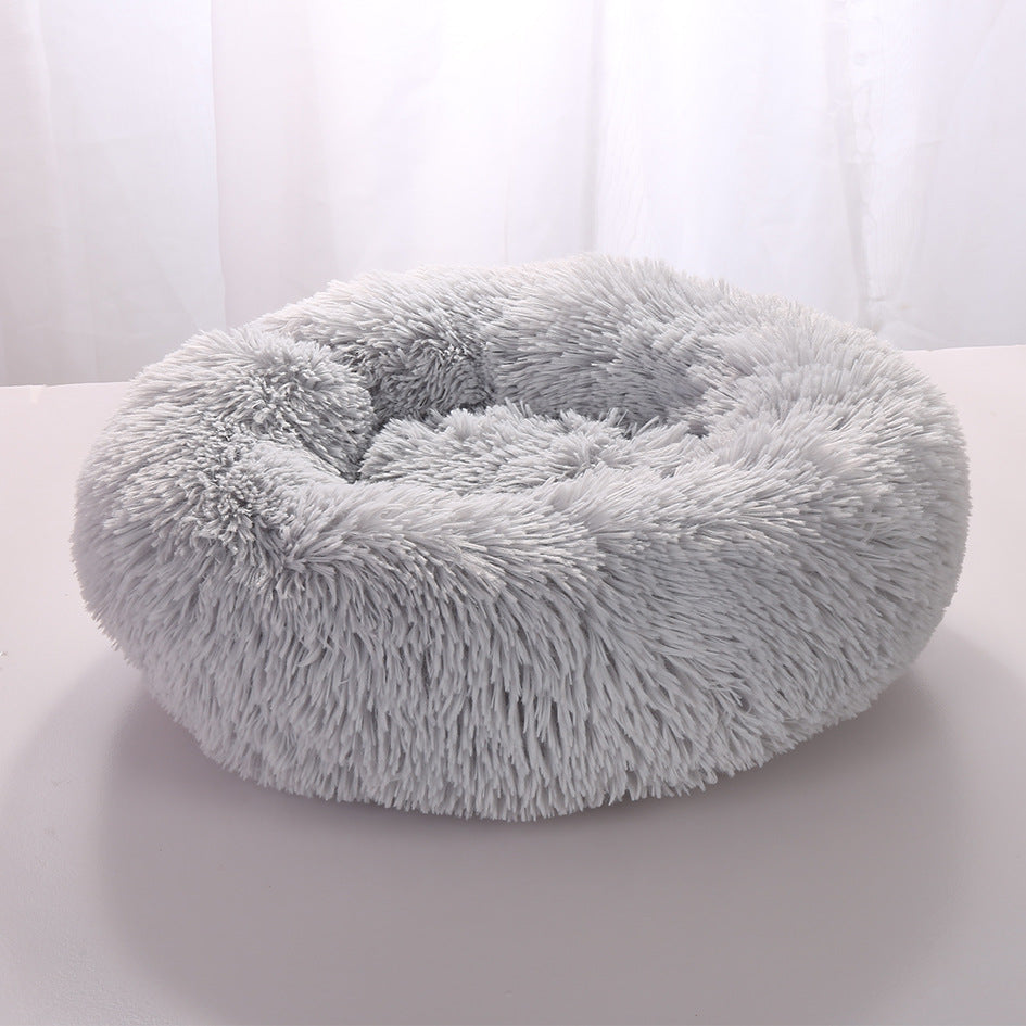 Luvikno | Kjæledyr Donut Sofa - La kjæledyret ditt nyte komfort 🐾