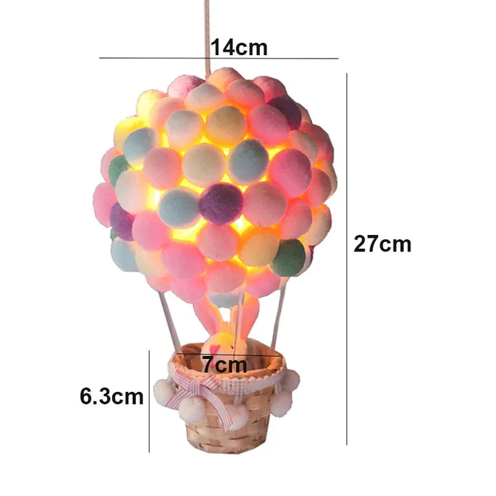 DIY Luftballong-formet Flygende Dyr Nattlampe | Luvikno