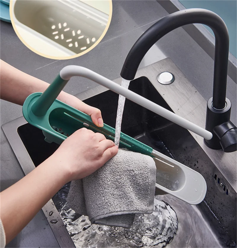 Sink-organisator med håndkleholder | Luvikno