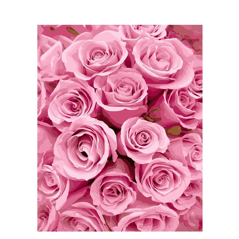Luvikno | Blomsterportrett (Maler etter tall)