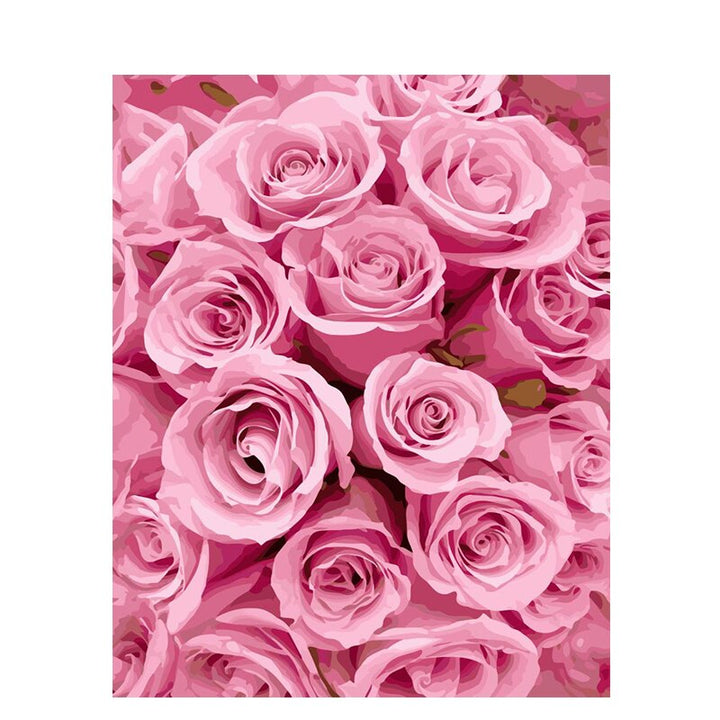 Luvikno | Blomsterportrett (Maler etter tall)