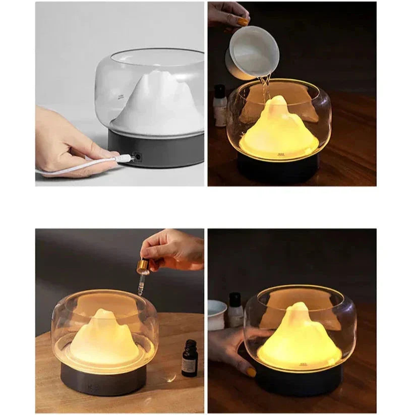 ÉclatScent – Luksus Duft Diffuser med LED Belysning Luvikno