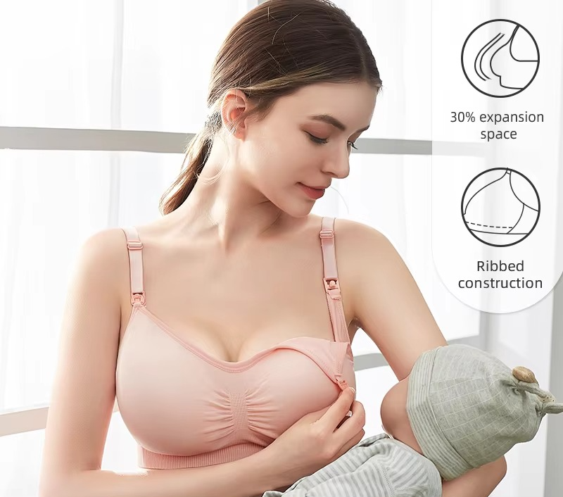 Sømløs Plus Size AmmeBH for Komfort og Støtte Under Amming Luvikno