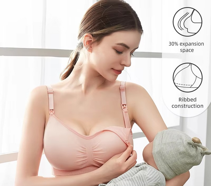Sømløs Plus Size AmmeBH for Komfort og Støtte Under Amming Luvikno