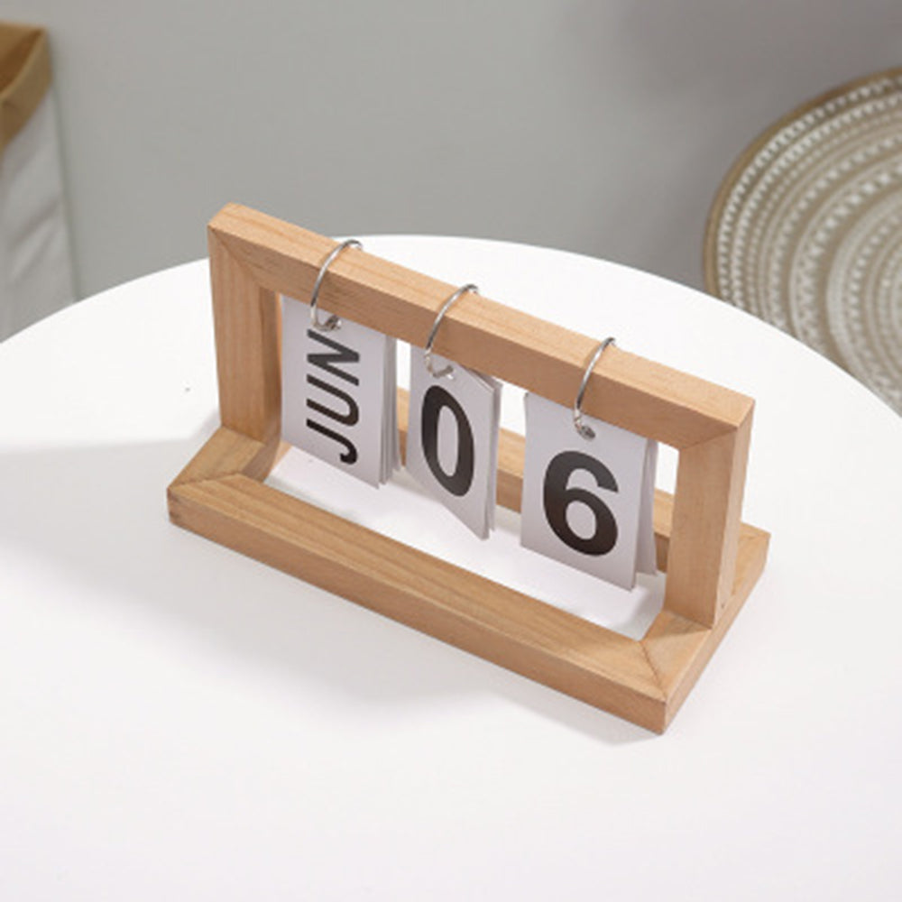 Trekantet Flip Desktop Daglig Kalender | Luvikno