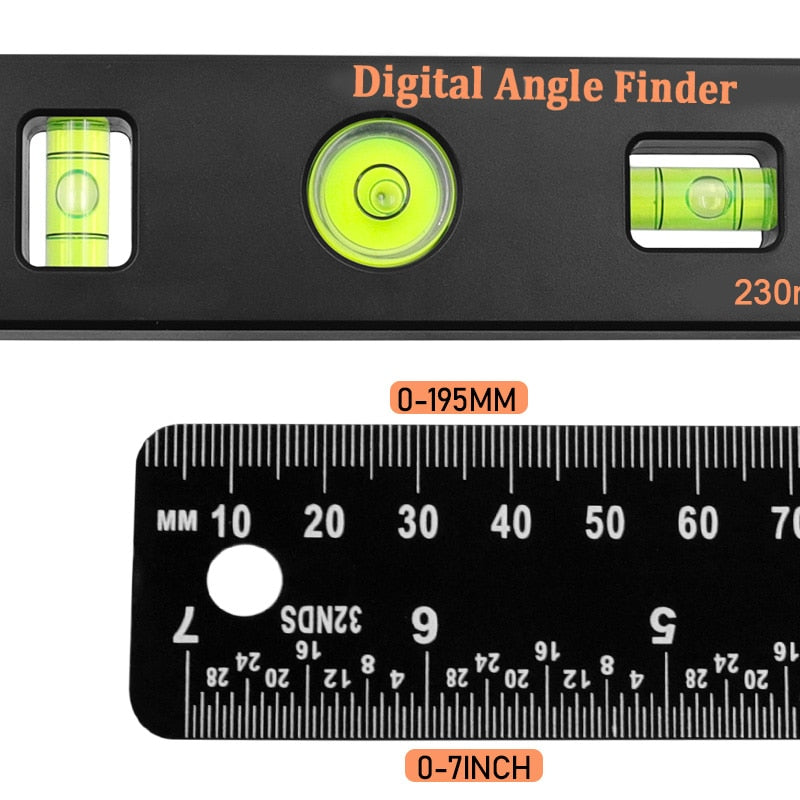 4 i 1 Digital Vinkelmåler | Luvikno
