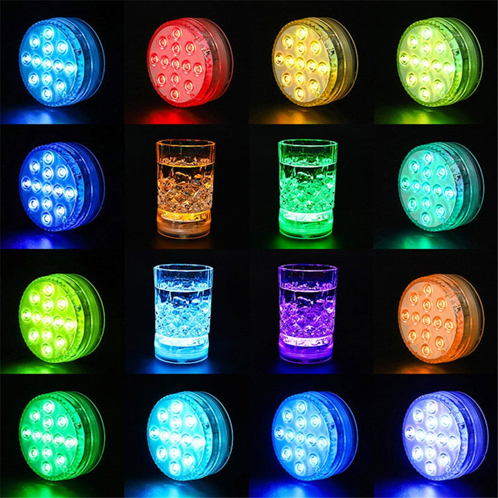 Luvikno | Multi-Farge LED Lys Vanntett ™ (Inkluderer GRATIS fjernkontroll)
