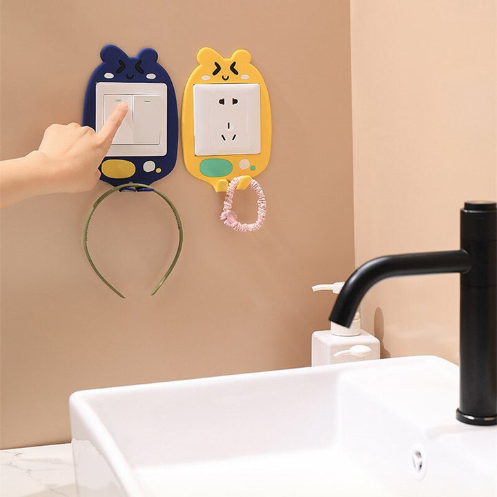 3D Luminous Cartoon Hook Outlet Sticker | Luvikno