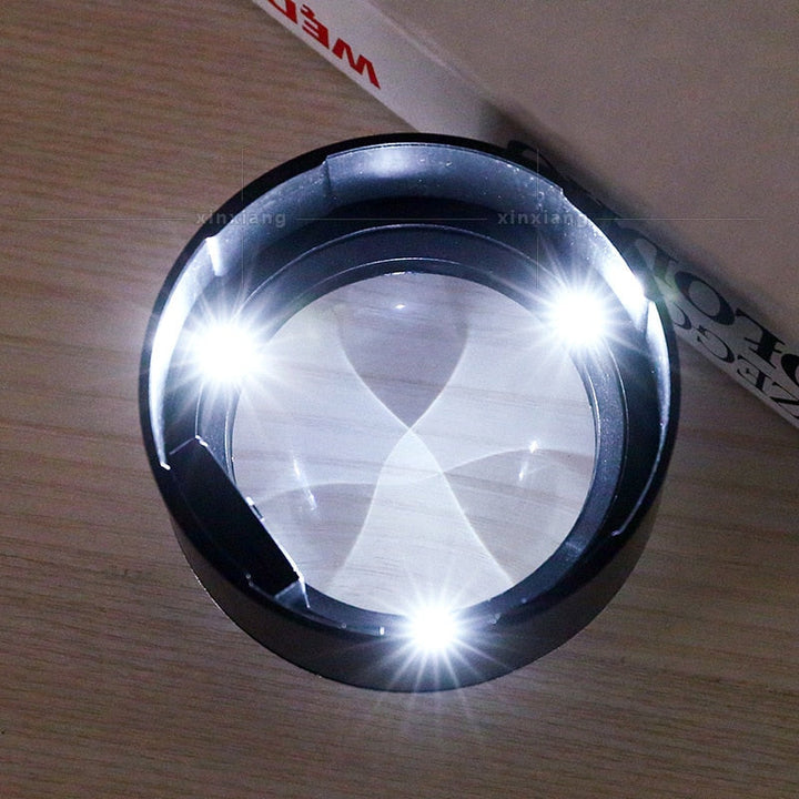 LED Lesebriller Forstørrelsesglass | Luvikno