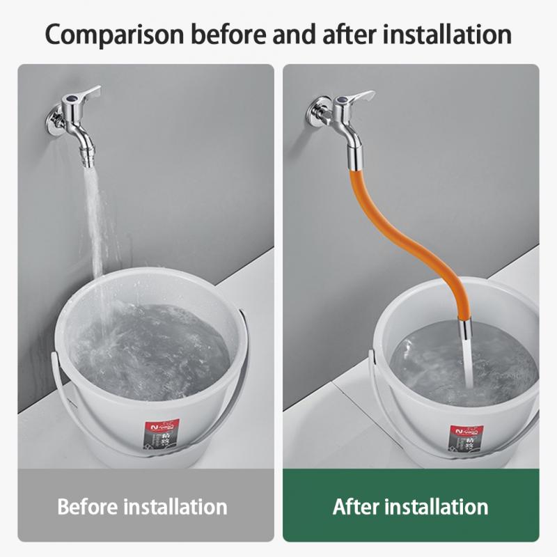 Silica Gel Easy Free Rotating Faucet | Luvikno