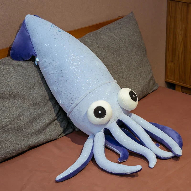 Jumbo Klem venn Squid Softie Plush Toy | Luvikno