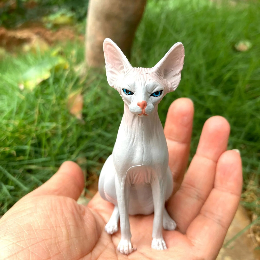 Moderne Whisper Sphynx Katt Bord Dekor | Luvikno