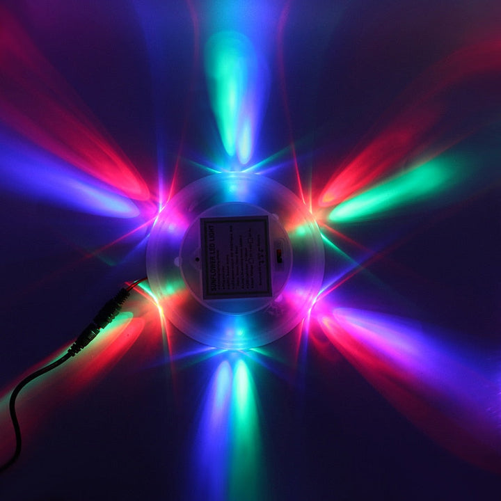 Lydaktivert laser disco festlampe | Luvikno