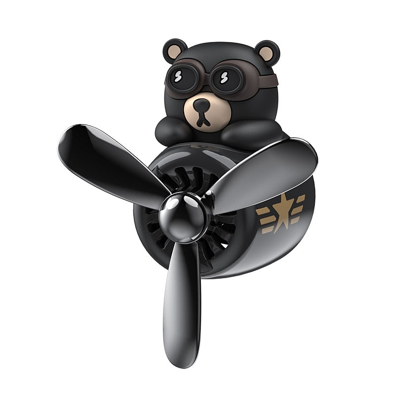 Car Freshener Bear Pilot | Luvikno