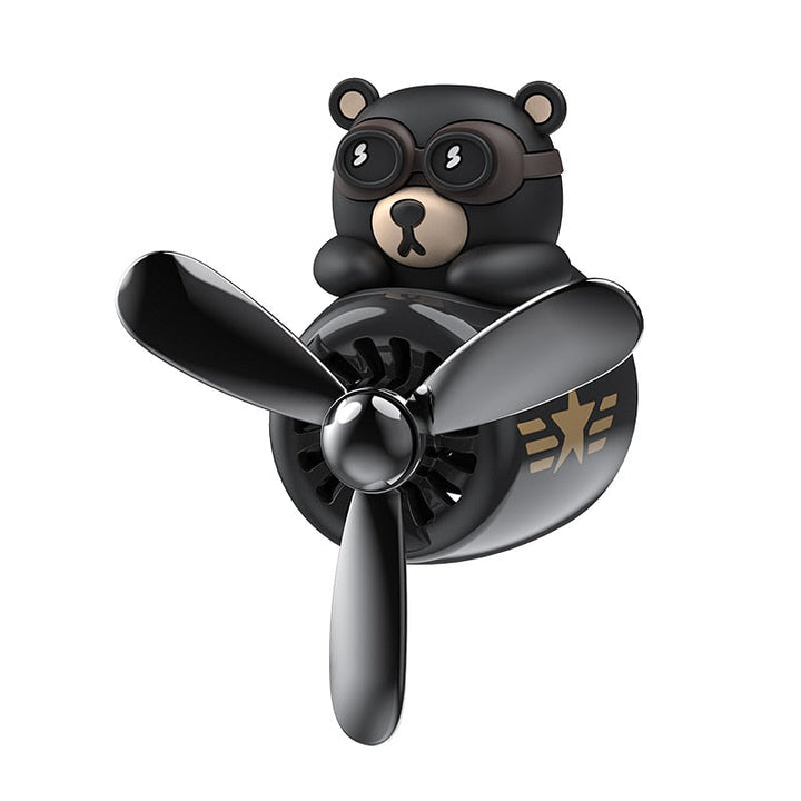 Car Freshener Bear Pilot | Luvikno