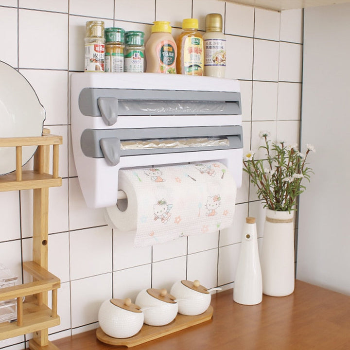 Luvikno | Tearix - Smart oppbevaringshylle for folie og bakepapir