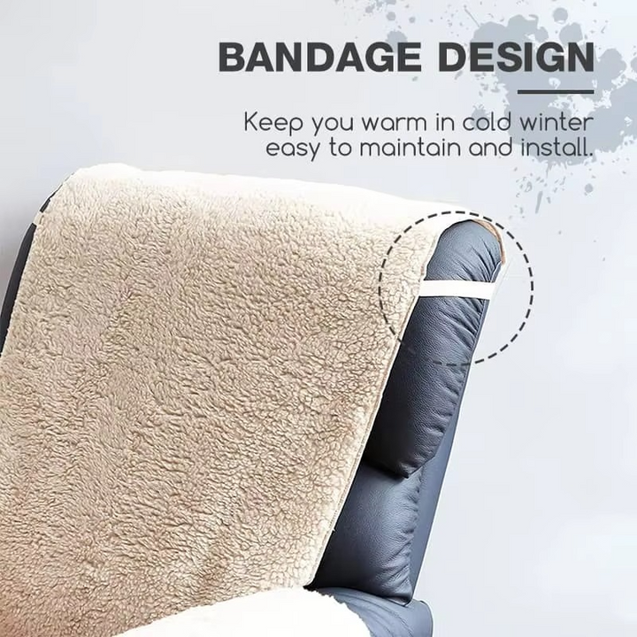Plush Fleece Recliner og Lenestol Beskyttelsespad – Tjukk, Antiskli Møbelovertrekk Luvikno