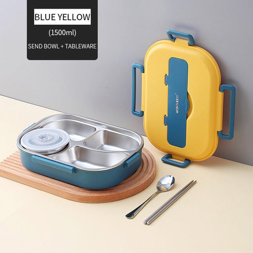 Rustfritt Stål Multi Rom Kids Matboks | Luvikno