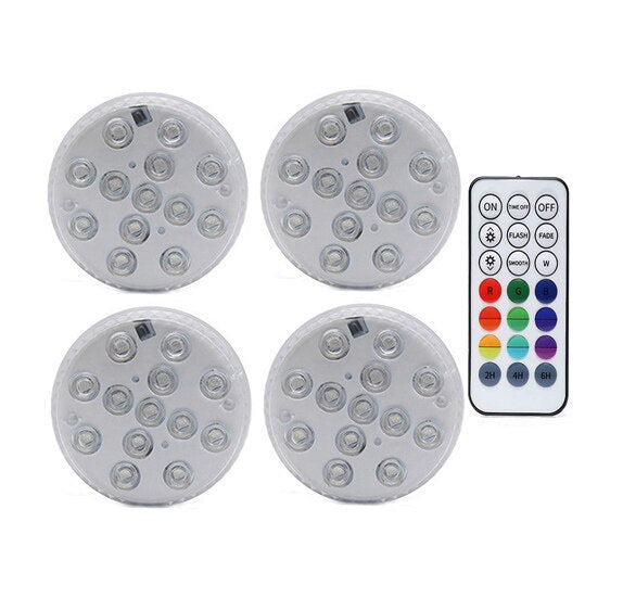 Luvikno | Multi-Farge LED Lys Vanntett ™ (Inkluderer GRATIS fjernkontroll)