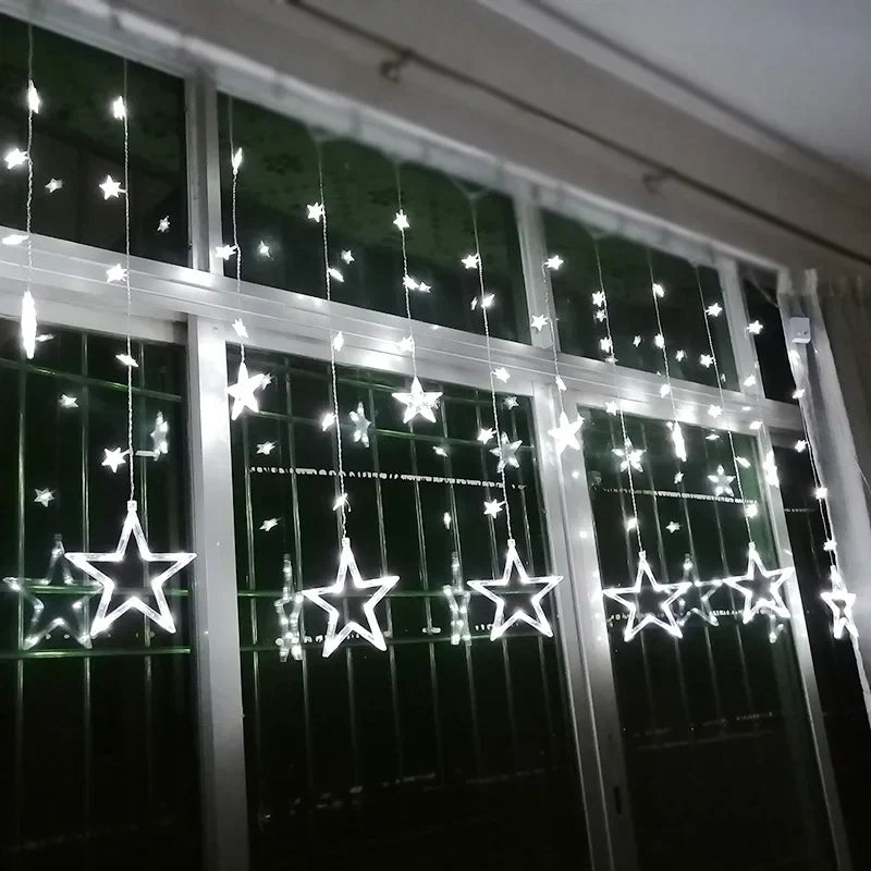 LED Star Garland - StarryGlow | Luvikno