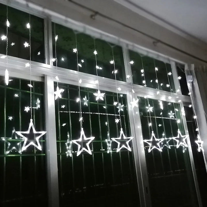 LED Star Garland - StarryGlow | Luvikno