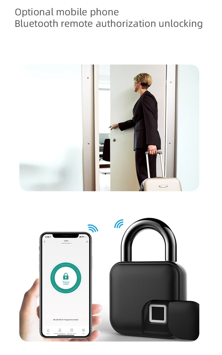 Bio-Lock - Finger Print Lock | Luvikno