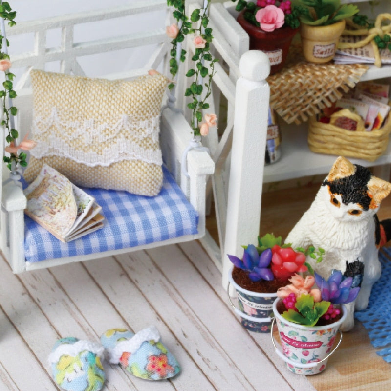 Miniatyr DIY japanske bygge leker kit | Luvikno
