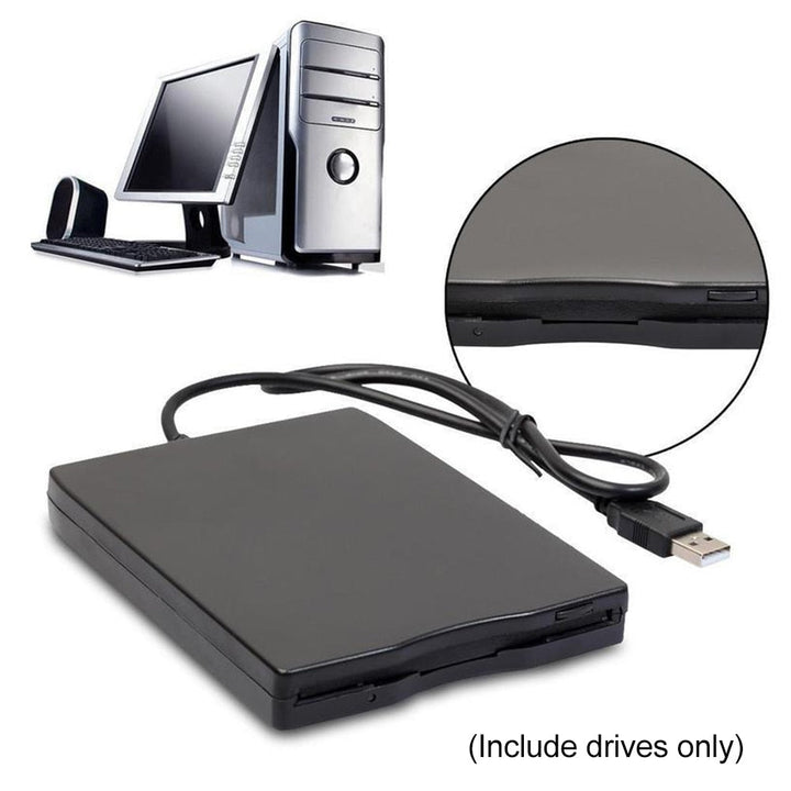 3.5" Ekstern Floppy Disk Stasjon | Luvikno