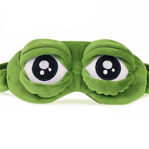 3D Sleepy Frog Søvnmaske | Luvikno
