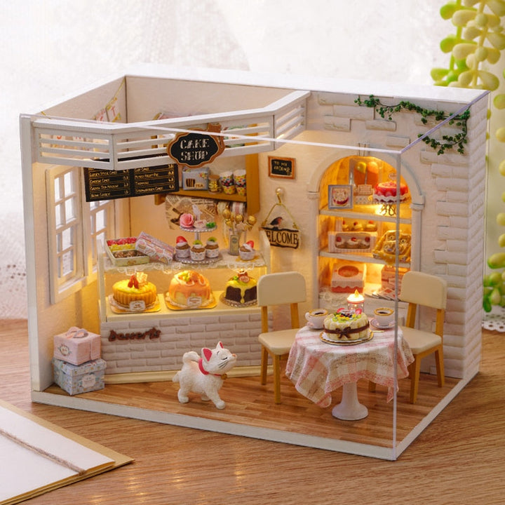 Miniatyr DIY japanske bygge leker kit | Luvikno