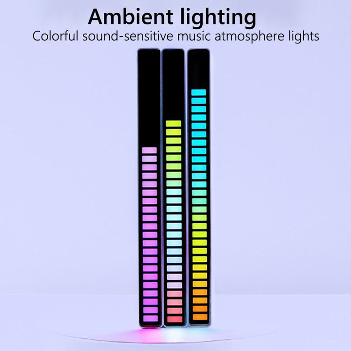 RGB Lydkontroll Rhythm Gjenkjennelse Lyslist | Luvikno