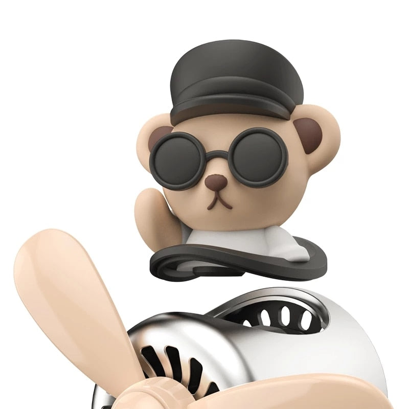 Car Freshener Bear Pilot | Luvikno