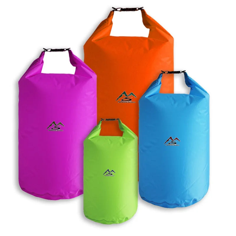 Luvikno | Dry Bag Set AquaVault | Vanntett & Rivesterk | 5L–70L | For Utendørs, Båt og Reise