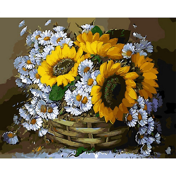 Luvikno | Blomsterportrett (Maler etter tall)