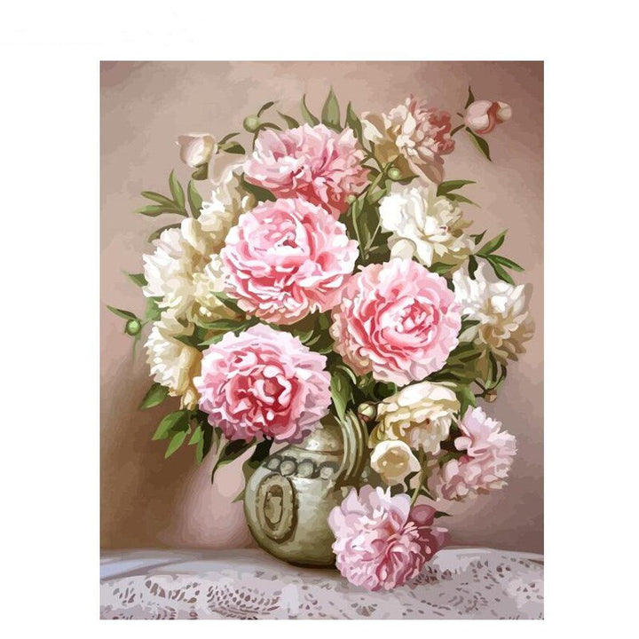 Luvikno | Blomsterportrett (Maler etter tall)