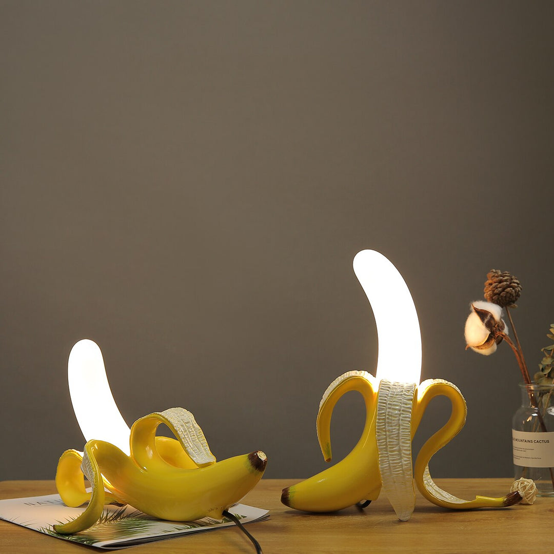 Luvikno | Bananalykter Bordlampe - Elegant Art Deco Bordlampe