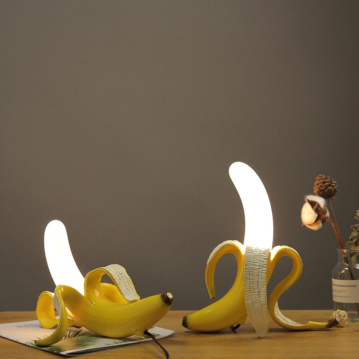 Luvikno | Bananalykter Bordlampe - Elegant Art Deco Bordlampe