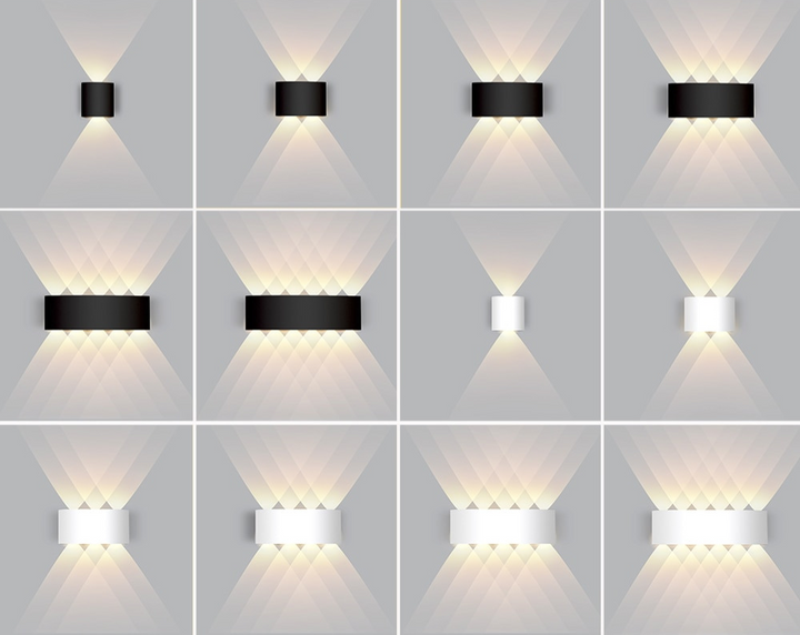 Wall-Ex – Luksus LED Vegglampe med Stilfull Finish Luvikno