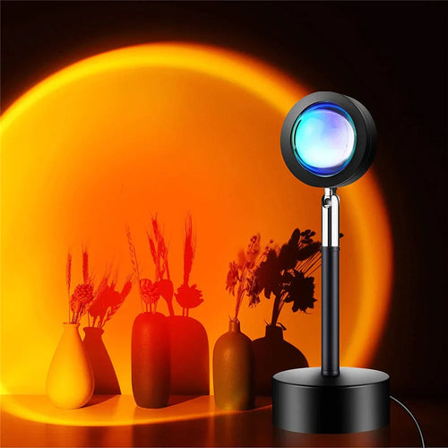 Sunset lampe med 4 farger - GlowSphere | Luvikno
